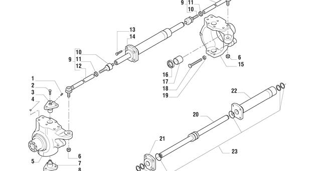 Carraro Axle Drawing for 142134, page 6