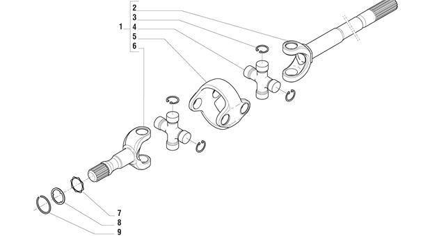 Carraro Axle Drawing for 142134, page 9