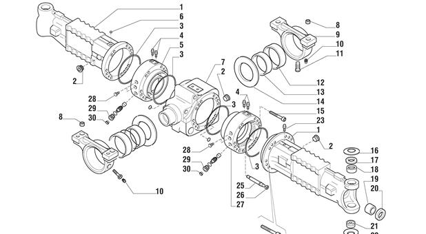 Carraro Axle Drawing for 142217, page 3