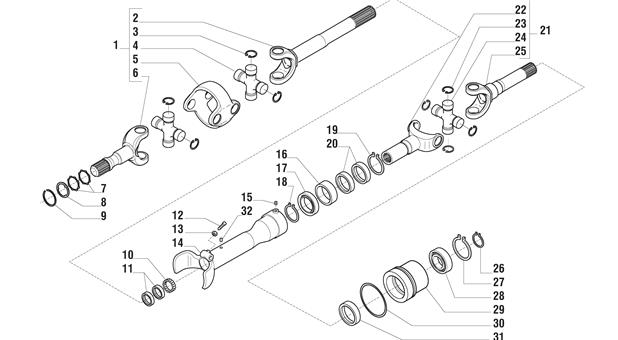 Carraro Axle Drawing for 142249, page 11