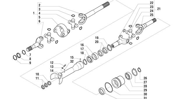 Carraro Axle Drawing for 142249, page 11