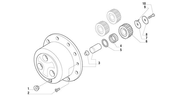 Carraro Axle Drawing for 142249, page 13