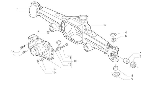 Carraro Axle Drawing for 142254, page 3