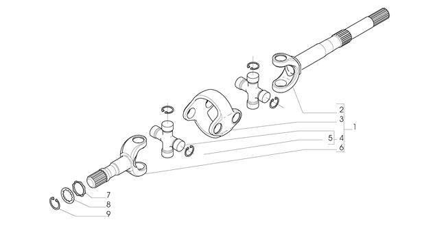 Carraro Axle Drawing for 142254, page 9
