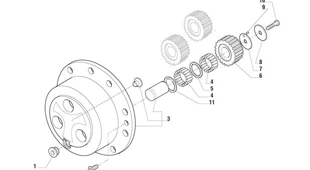 Carraro Axle Drawing for 142255, page 11