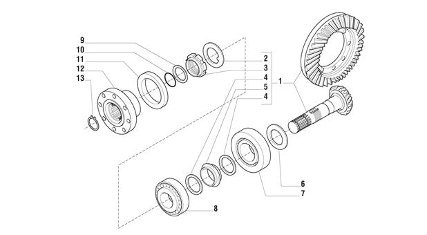 Carraro Axle Drawing for 142269, page 4