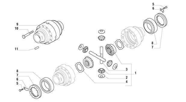 Carraro Axle Drawing for 142269, page 5