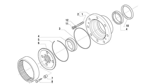 Carraro Axle Drawing for 142269, page 7