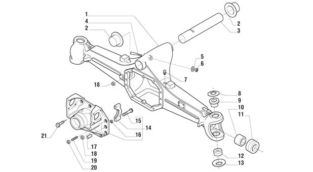 Carraro Axle Drawing for 142386, page 3