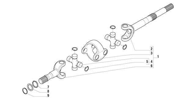 Carraro Axle Drawing for 142386, page 7