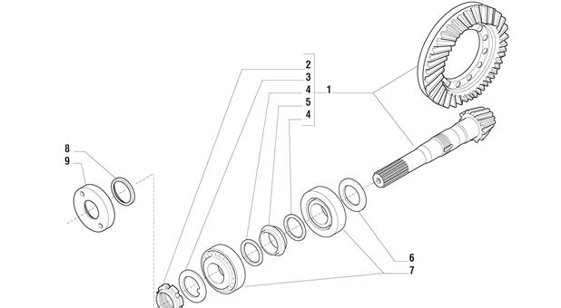 Carraro Axle Drawing for 142900, page 5