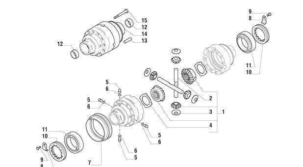 Carraro Axle Drawing for 142938, page 5