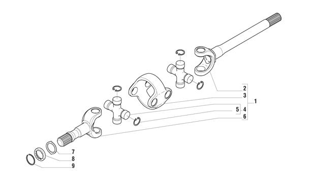 Carraro Axle Drawing for 143010, page 7