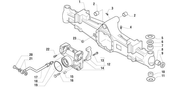 Carraro Axle Drawing for 143081, page 3