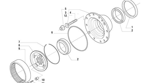 Carraro Axle Drawing for 143278, page 10