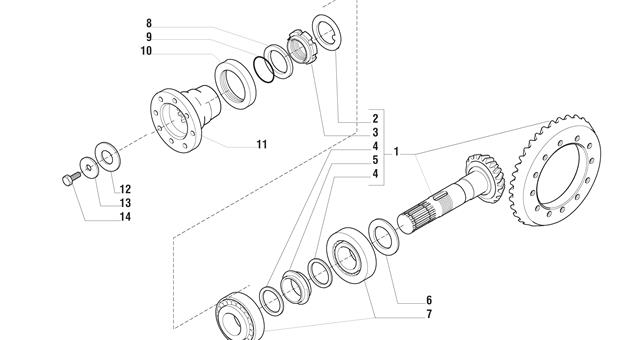 Carraro Axle Drawing for 143278, page 5