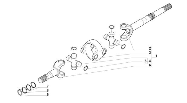 Carraro Axle Drawing for 143338, page 7