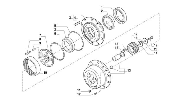 Carraro Axle Drawing for 143338, page 8