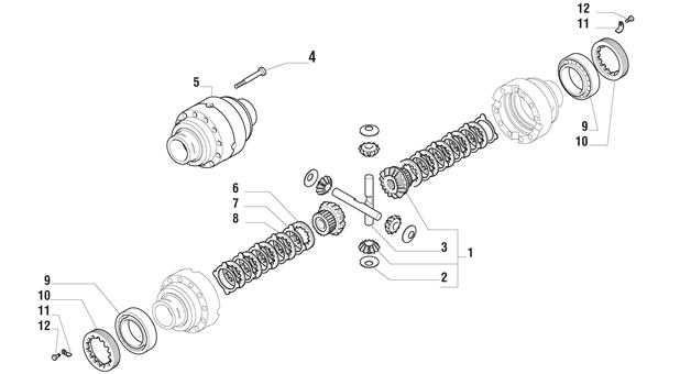 Carraro Axle Drawing for 143342, page 6