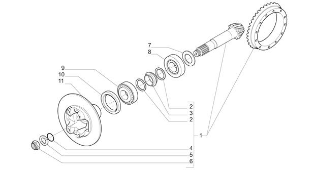 Carraro Axle Drawing for 143427, page 4