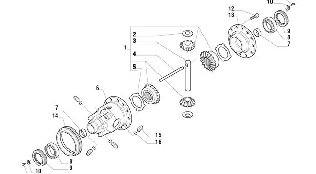 Carraro Axle Drawing for 143427, page 5