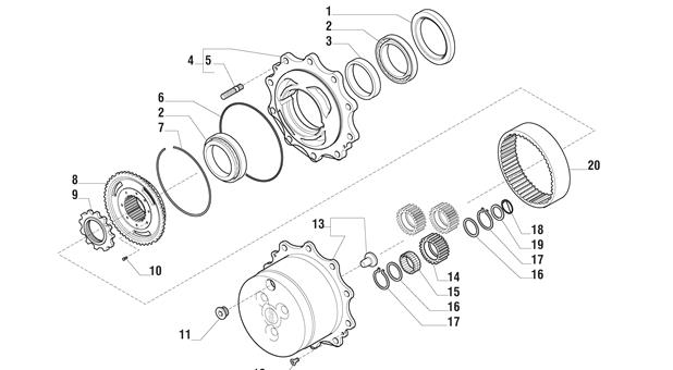 Carraro Axle Drawing for 143427, page 8