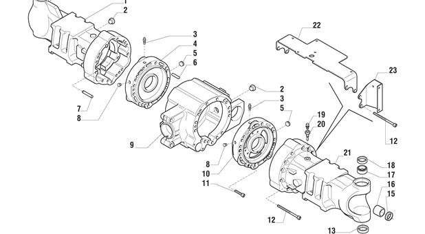 Carraro Axle Drawing for 143428, page 3