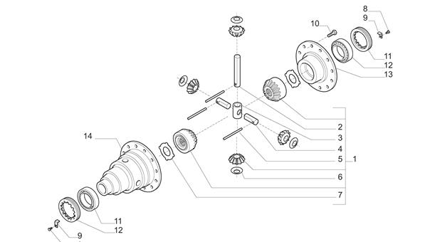 Carraro Axle Drawing for 143582, page 6