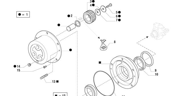 Carraro Axle Drawing for 143681, page 14