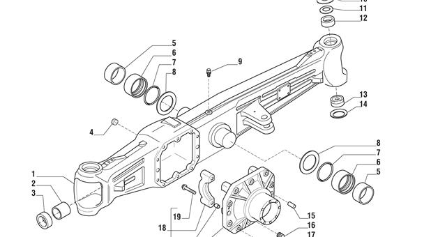 Carraro Axle Drawing for 143736, page 3