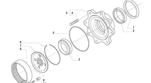 Carraro Axle Drawing for 143800, page 9