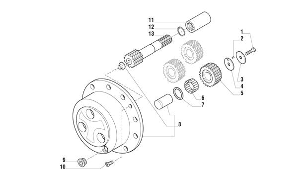 Carraro Axle Drawing for 143811, page 10