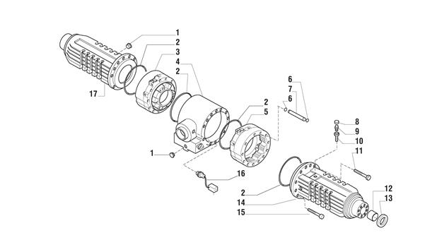 Carraro Axle Drawing for 143814, page 3