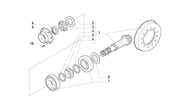 Carraro Axle Drawing for 143857, page 4