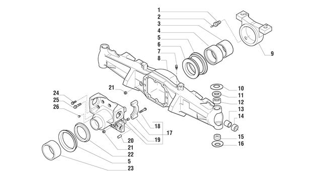 Carraro Axle Drawing for 143865, page 3