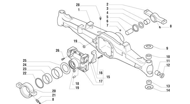 Carraro Axle Drawing for 143894, page 3