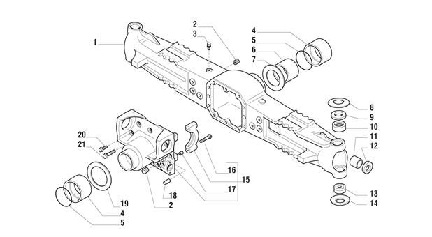 Carraro Axle Drawing for 143986, page 3