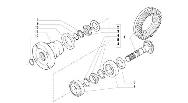 Carraro Axle Drawing for 144138, page 5