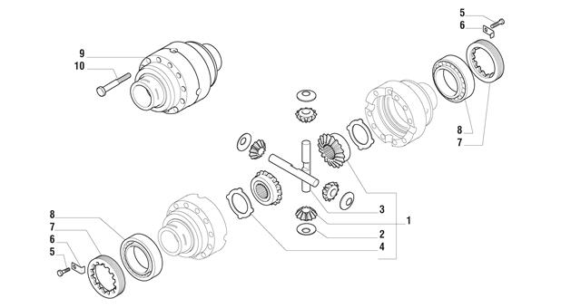 Carraro Axle Drawing for 144138, page 6