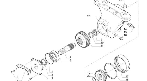 Carraro Axle Drawing for 144230, page 3