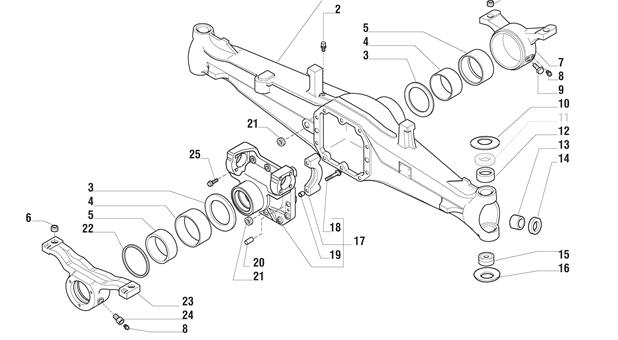 Carraro Axle Drawing for 144321, page 3