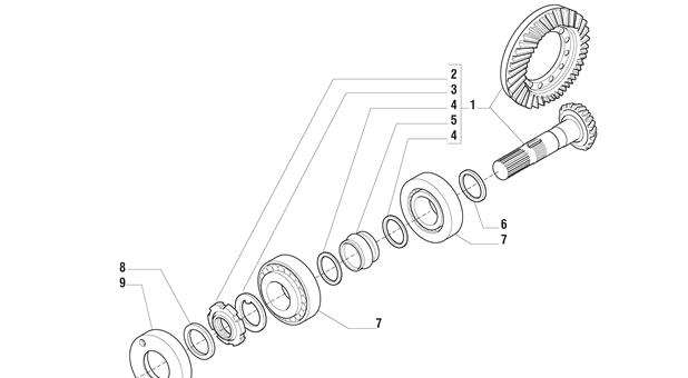 Carraro Axle Drawing for 144321, page 5