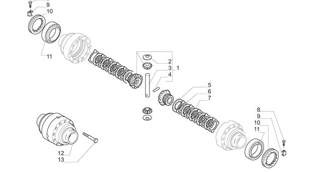 Carraro Axle Drawing for 144321, page 6