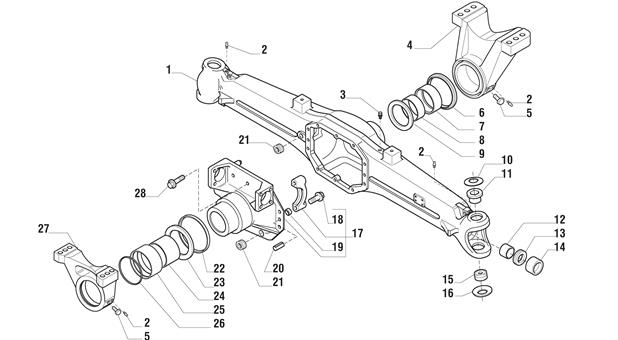 Carraro Axle Drawing for 144335, page 3