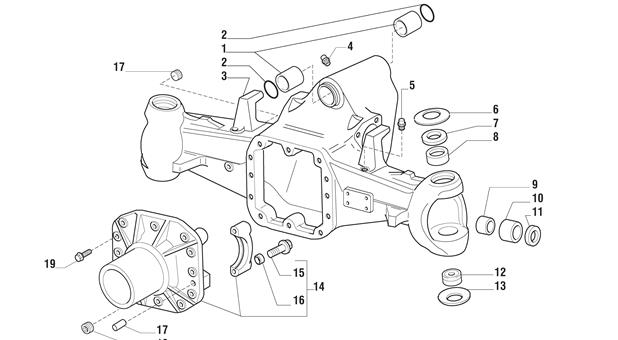 Carraro Axle Drawing for 144459, page 3