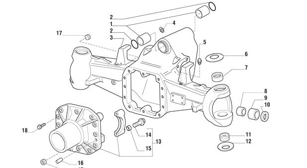 Carraro Axle Drawing for 144459, page 3