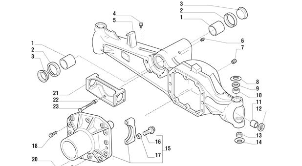 Carraro Axle Drawing for 144610, page 3