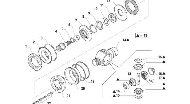 Carraro Axle Drawing for 144653, page 5