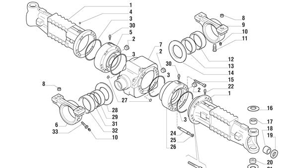 Carraro Axle Drawing for 144823, page 3