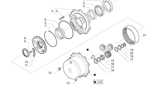 Carraro Axle Drawing for 144885, page 10